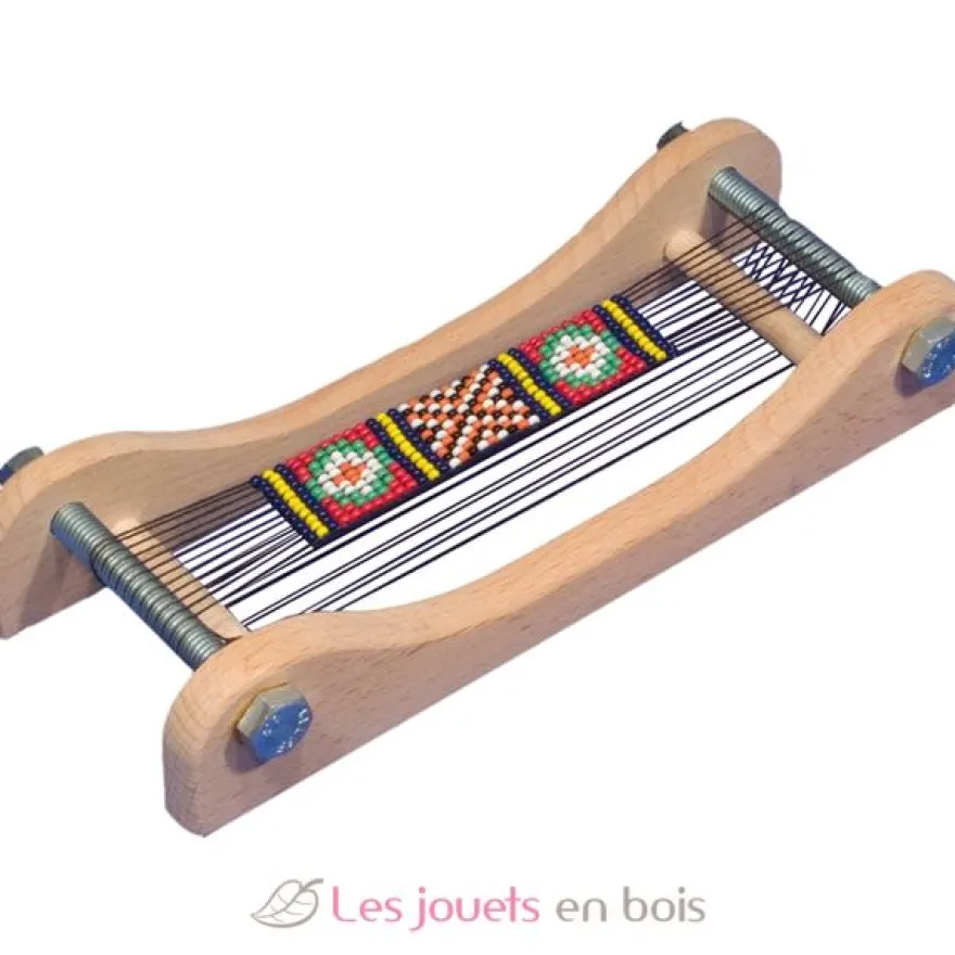 Tissage avec des perles - Dieters Holzspielzeug