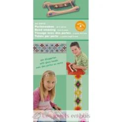 Tissage avec des perles - Dieters Holzspielzeug