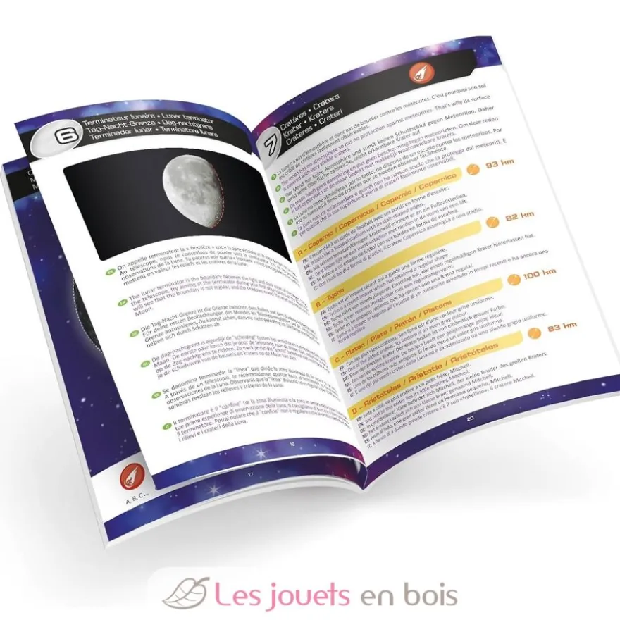 Télescope réflecteur 50 activités - Buki France