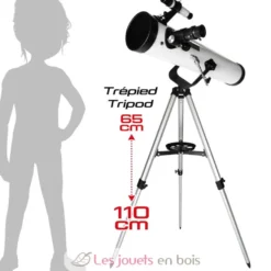 Télescope réflecteur 50 activités - Buki France