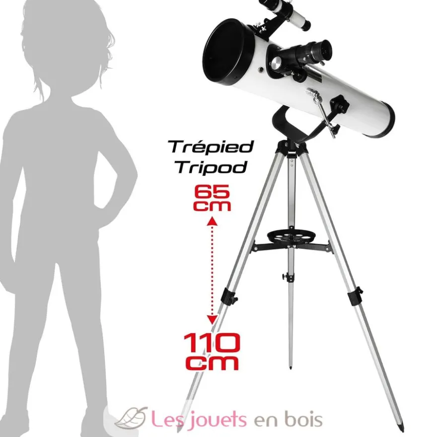 Télescope réflecteur 50 activités - Buki France