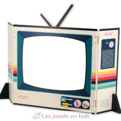 Télévision vintage en bois - Dès 3 ans - Vilac