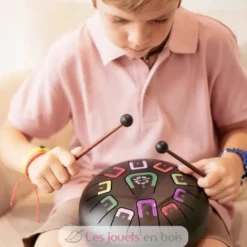 Tongue Drum 11 notes noir - Tambú