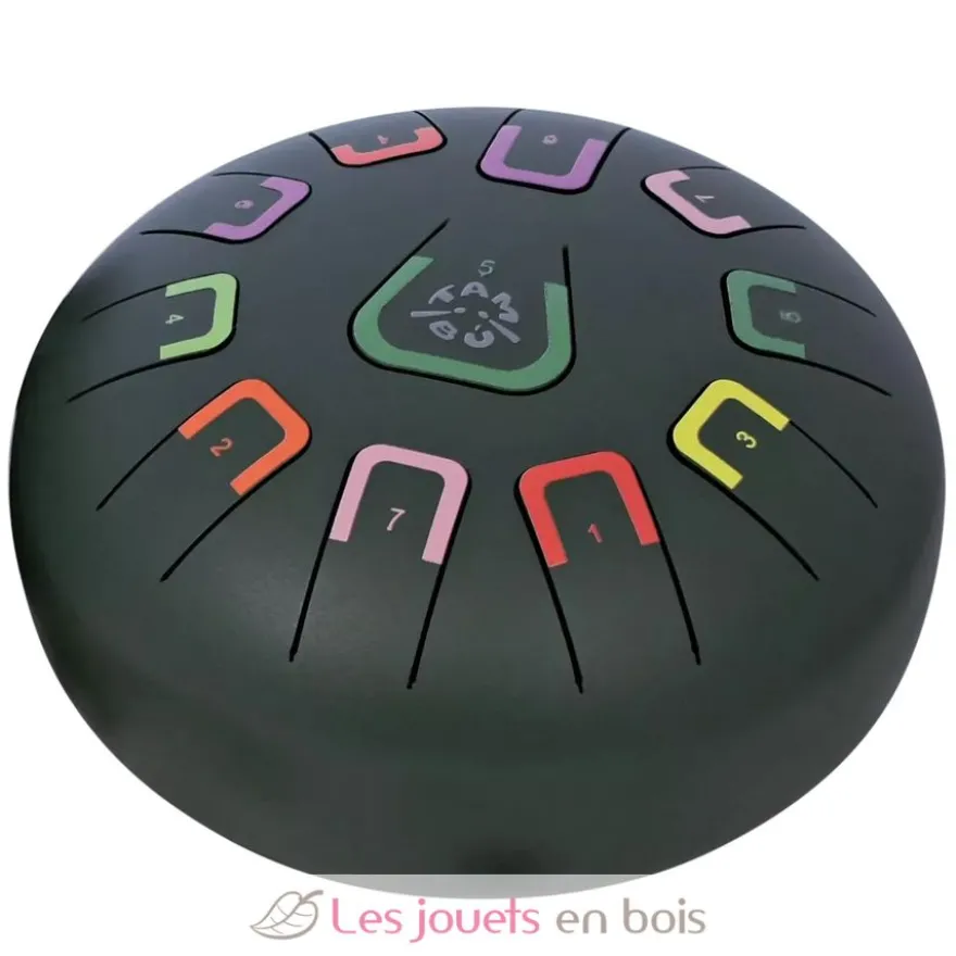 Tongue Drum 11 notes noir - Tambú