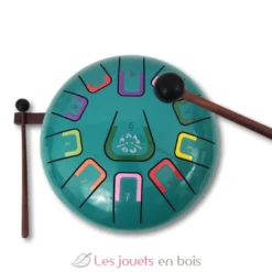 Tongue Drum 11 notes turquoise - Tambú