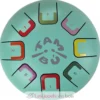 Tongue Drum 8 notes turquoise - Tambú