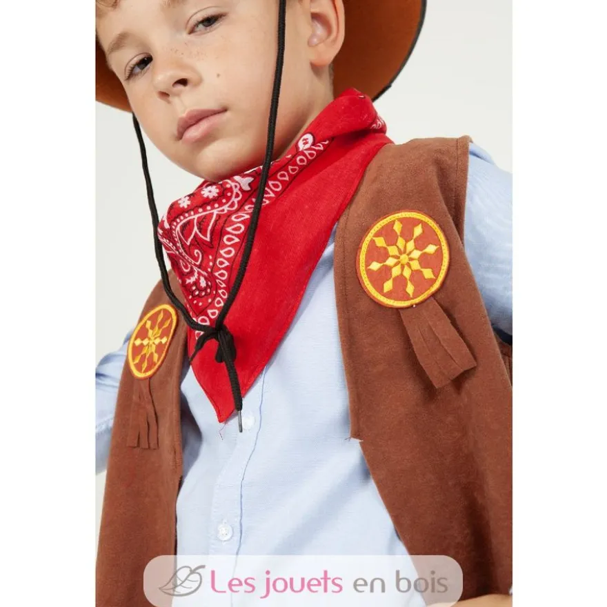 Top et accessoires Cowboy 5-8 ans - Rubies