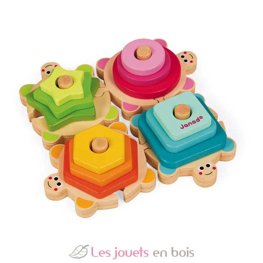 Tortues l Wood - Janod