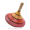 Toupie en bois Flamenco rouge 58 mm - Mader