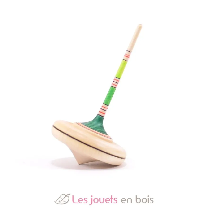 Toupie en bois Spaghetti verte 38 mm- Mader