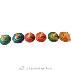 Toupie en bois Tango bleue 45 mm - Mader