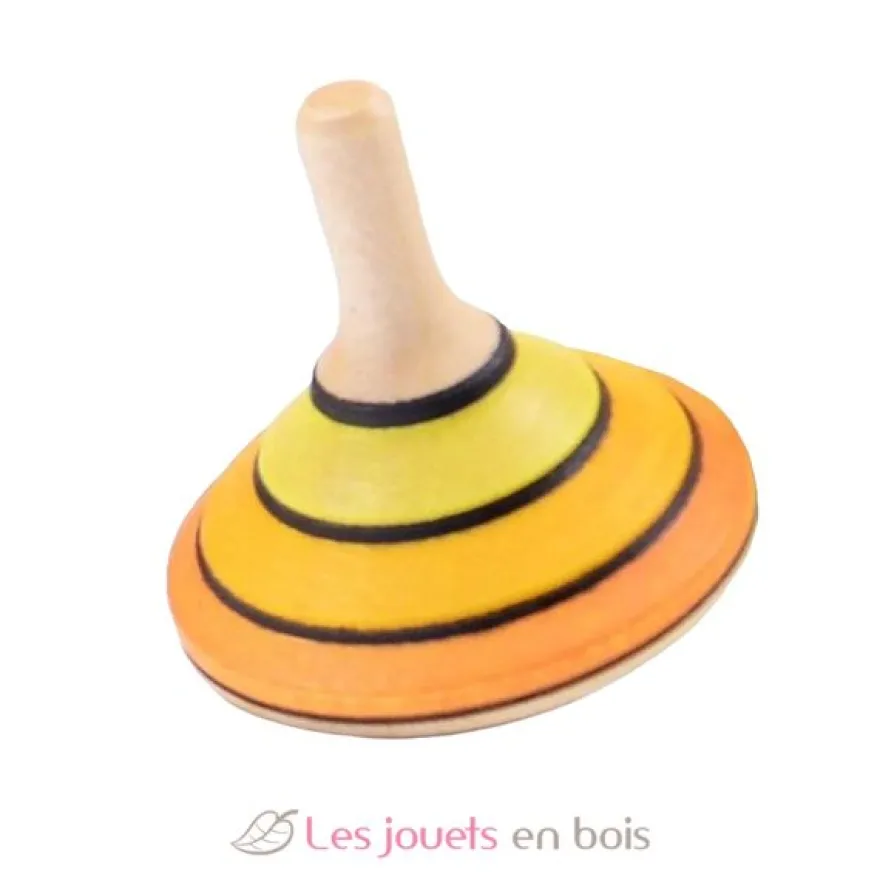 Toupie en bois Tango jaune 45 mm - Mader