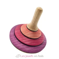 Toupie en bois Tango violette 45 mm - Mader