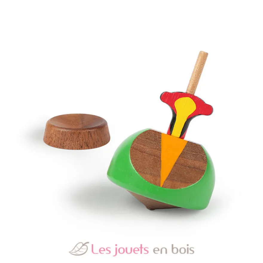 Toupie Volcanique verte - Solib