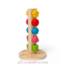 Tour d'écrous et de vis en bois - Bigjigs Toys