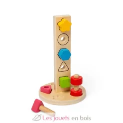 Tour d'écrous et de vis en bois - Bigjigs Toys