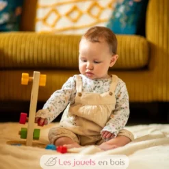 Tour d'écrous et de vis en bois - Bigjigs Toys
