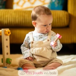 Tour d'écrous et de vis en bois - Bigjigs Toys