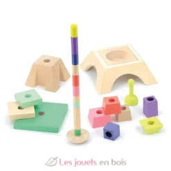 Tour Eiffel empilable en bois - Vilac