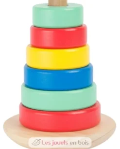 Tour à empiler Move it multicolore Small Foot Compagny
