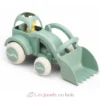 Tracteur en plastique recyclé 28 cm - Viking Toys