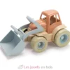 Tracteur pelleteuse en bioplastique - Dantoy