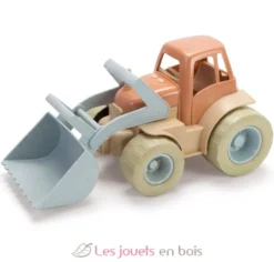 Tracteur pelleteuse en bioplastique - Dantoy