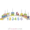 Train anniversaire 14 pcs - Goki