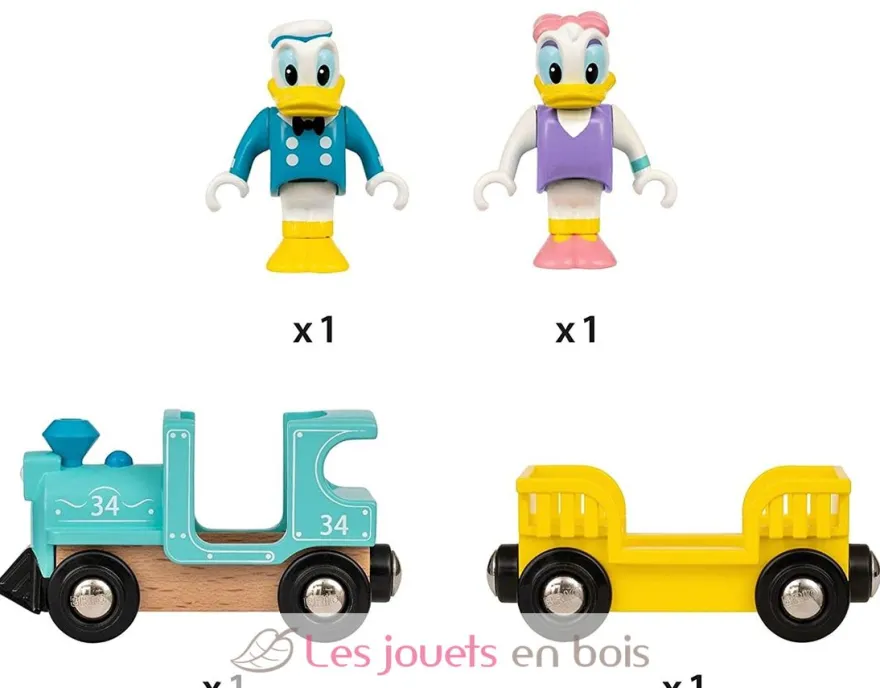 Train de Donald et Daisy Duck - Brio