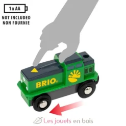 Train de la ferme à pile - Brio