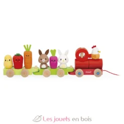 Train de la ferme à tirer - Janod
