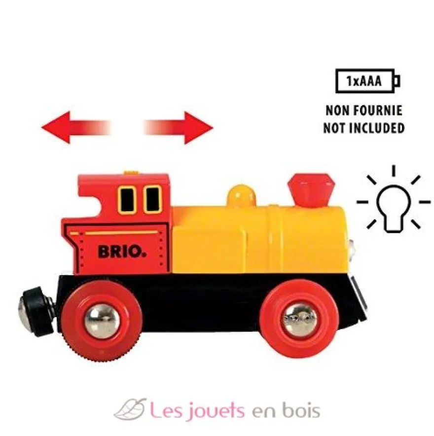 Train de marchandises avec lumière - Brio