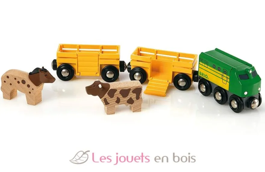 Train des animaux de la ferme - Brio