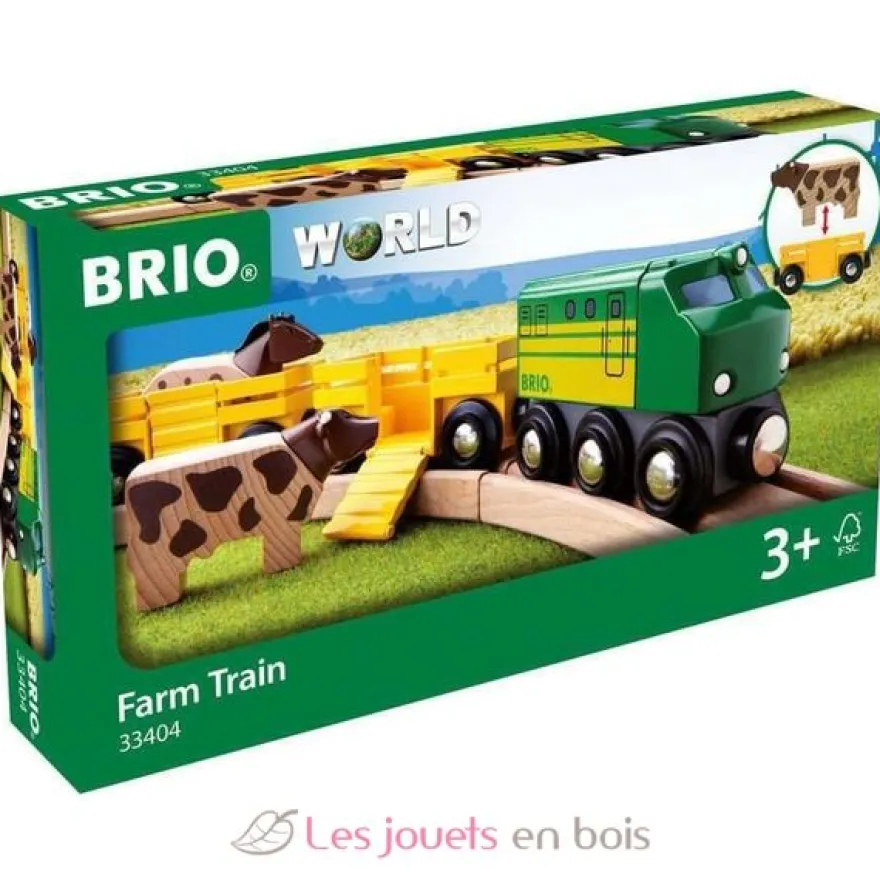 Train des animaux de la ferme - Brio