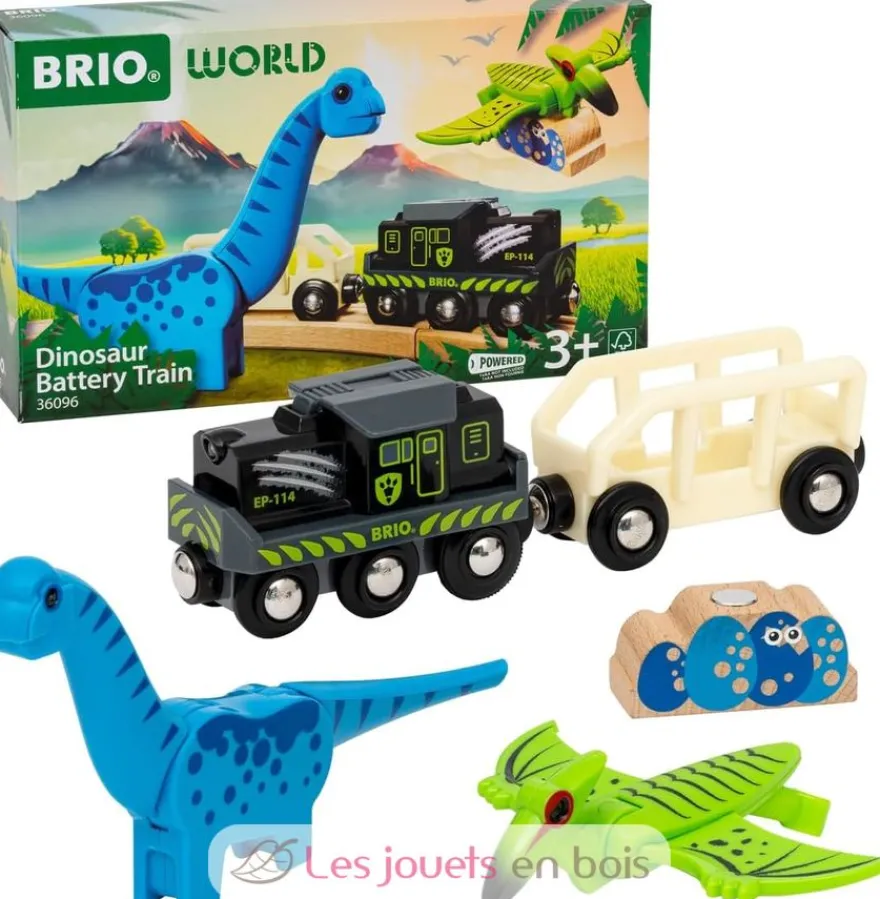 Train des Dinosaures à piles - Brio