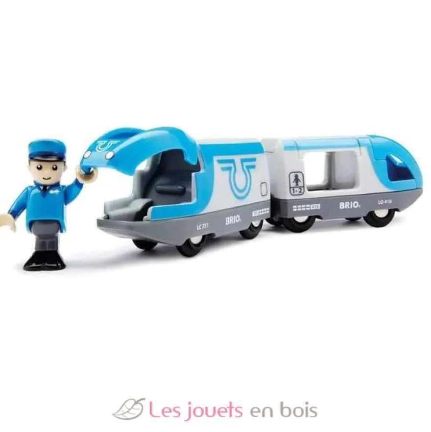 Train de voyageurs à pile - Brio