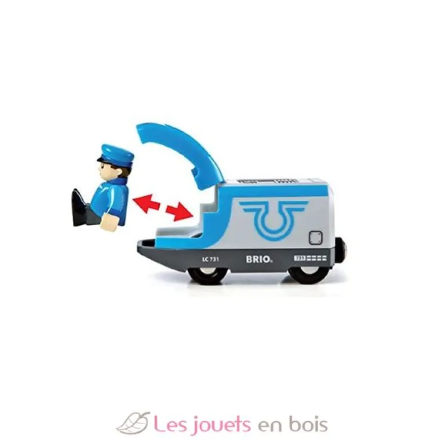 Train de voyageurs à pile - Brio