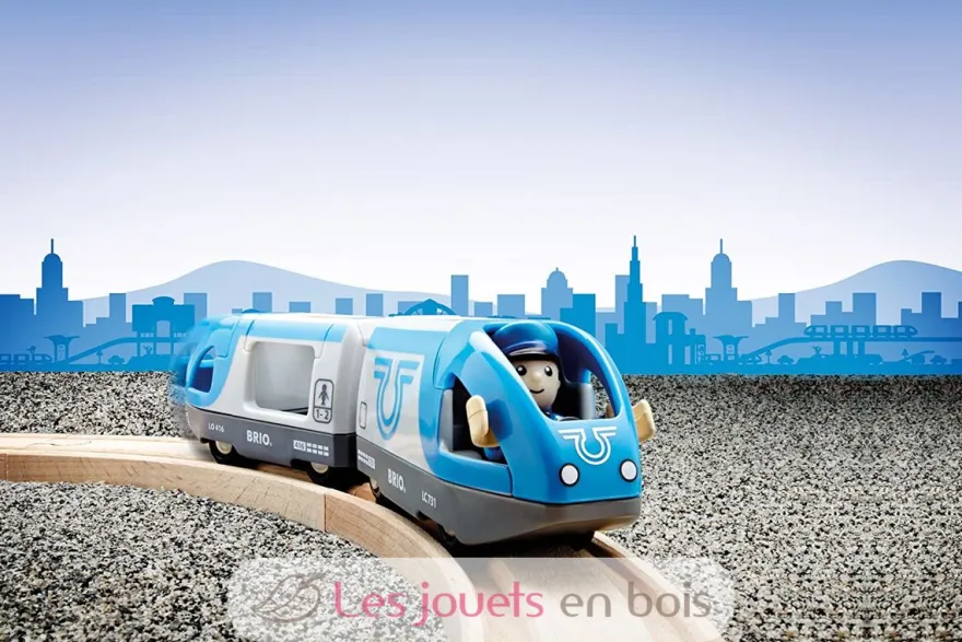 Train de voyageurs à pile - Brio