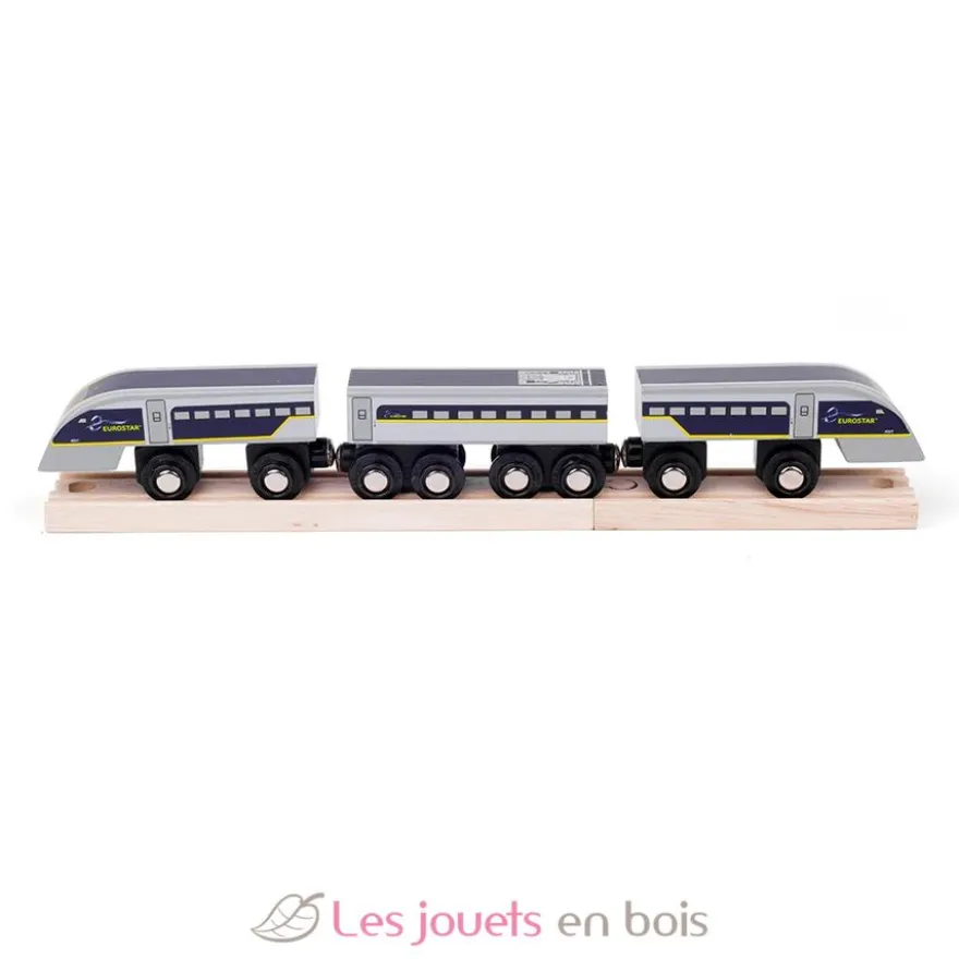 Train Eurostar e320 gris - Bigjigs