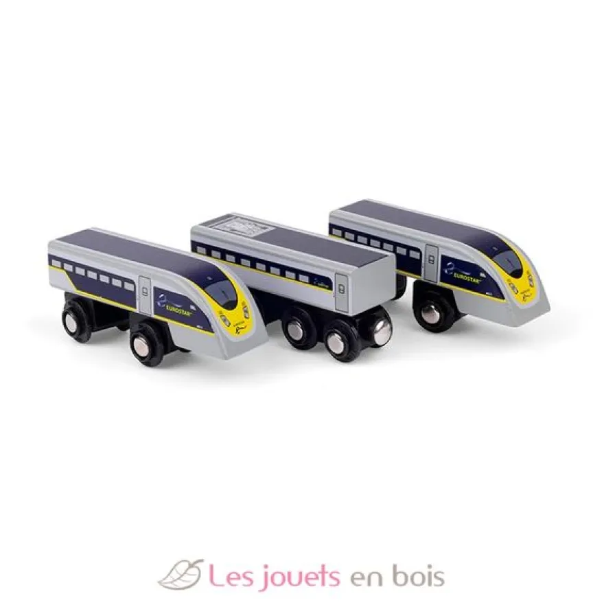Train Eurostar e320 gris - Bigjigs
