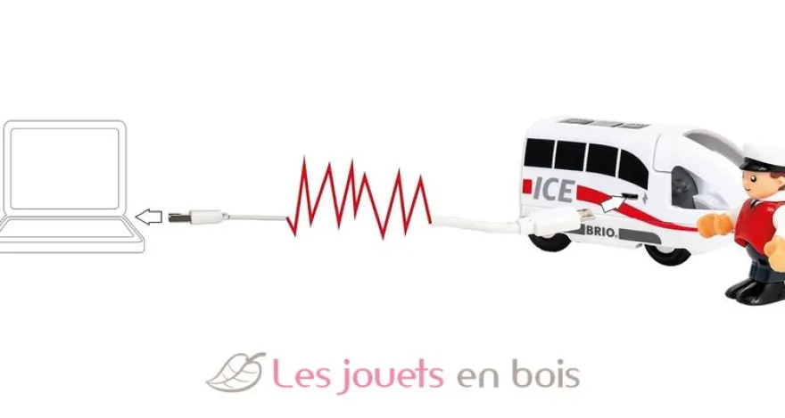 Train ICE rechargeable - Brio