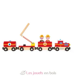 Train Pompiers Story - Janod