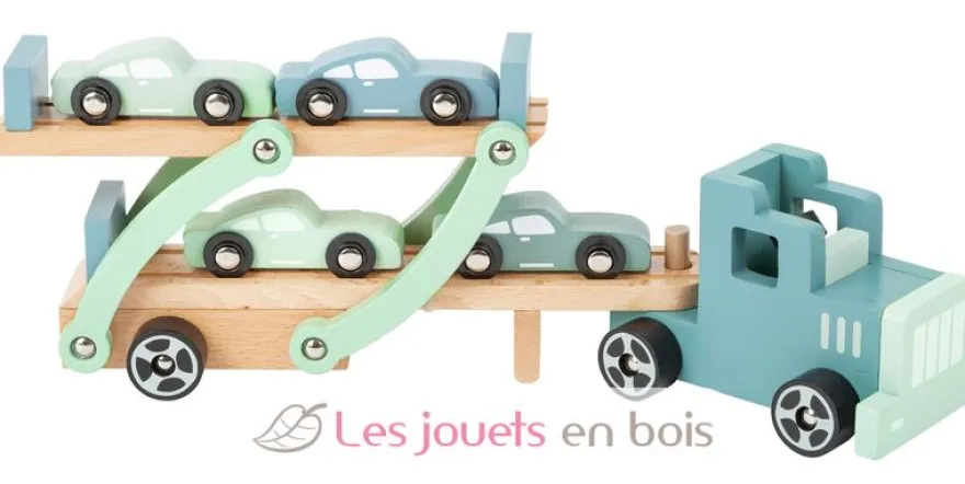 Transporteur de voiture Chicago pastel Small Foot Compagny
