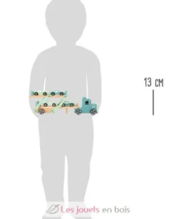 Transporteur de voiture Chicago pastel Small Foot Compagny
