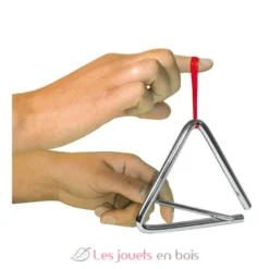 Triangle en métal 10 cm - Goki