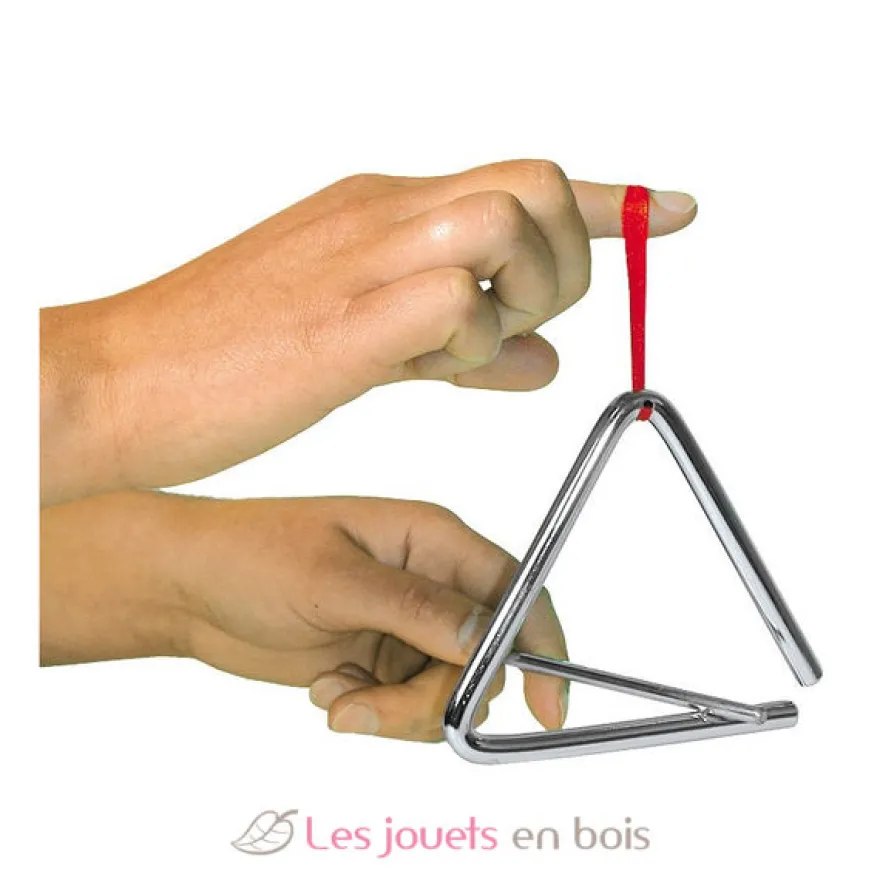 Triangle en métal 10 cm - Goki