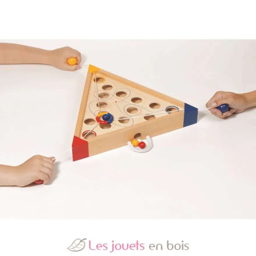 Tricours, jeu d'habileté - Goki