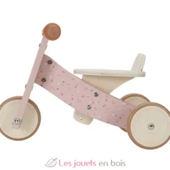 Tricycle en bois rose - Little Dutch