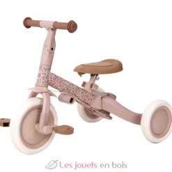 Tricycle 4 en 1 Fairy Floral rose - Little Dutch