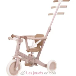 Tricycle 4 en 1 Fairy Floral rose - Little Dutch
